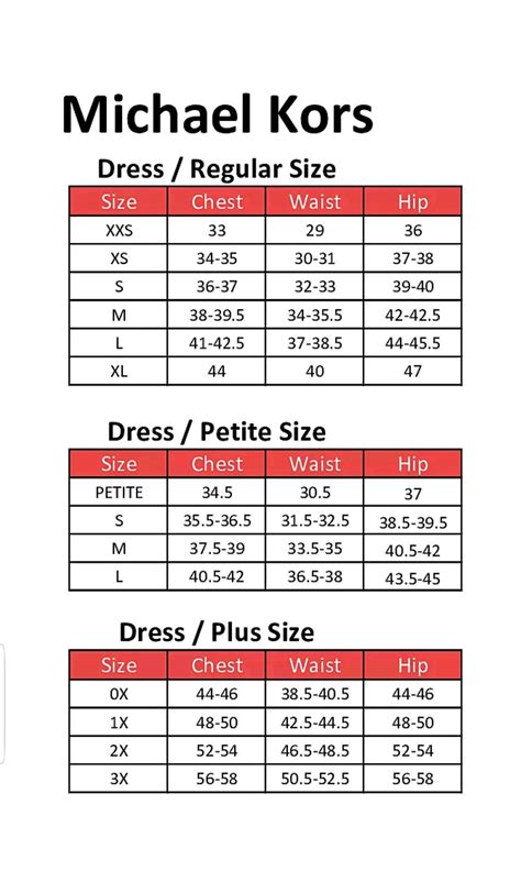 michael kors size shoes|michael kors size chart.